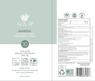 Aloe Up Spf 30 Mineral Spray (Aloe Up Spf 30 Mineral Spray)